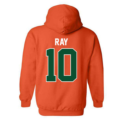 Miami - NCAA Baseball : Aidan Ray - Sports Shersey Hooded Sweatshirt-1