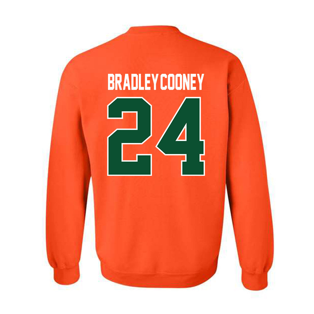 Miami - NCAA Baseball : Packy Bradley-Cooney - Sports Shersey Crewneck Sweatshirt-1