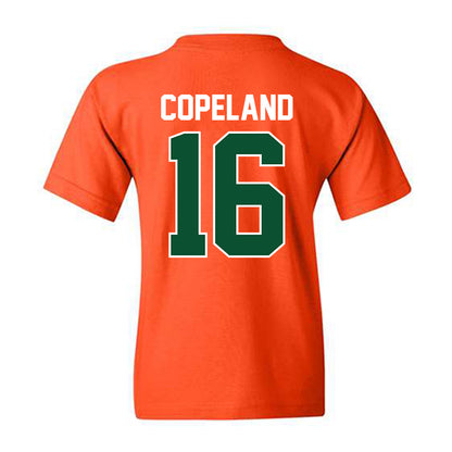 Miami - NCAA Baseball : Cian Copeland - Sports Shersey Youth T-Shirt-1