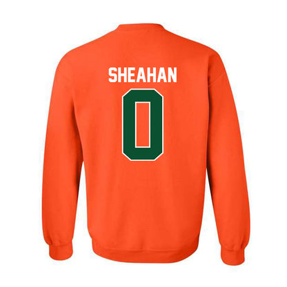 Miami - NCAA Baseball : Vance Sheahan - Sports Shersey Crewneck Sweatshirt-1