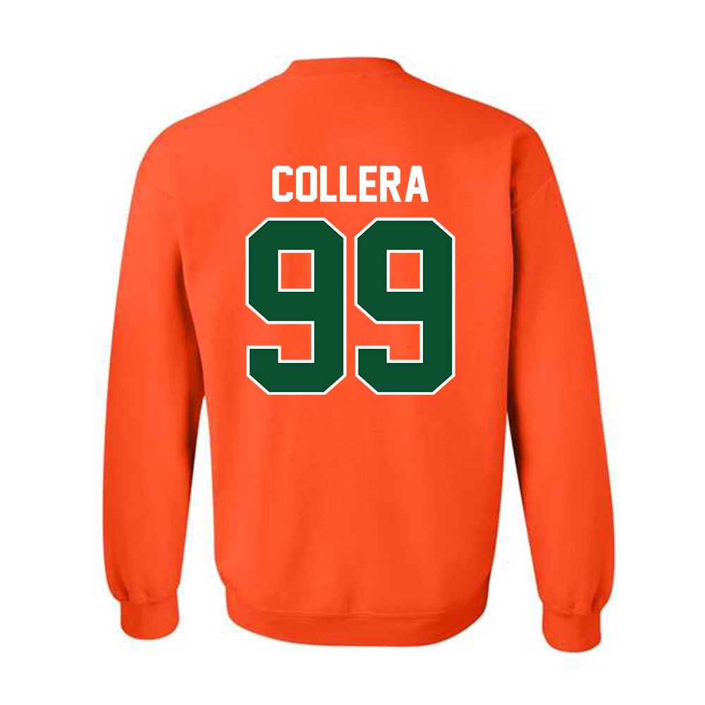 Miami - NCAA Baseball : Lazaro Collera - Sports Shersey Crewneck Sweatshirt-1