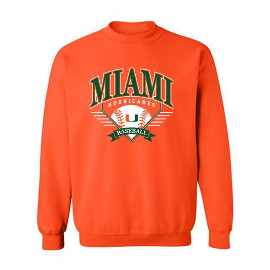 Miami - NCAA Baseball : Alexander Giroux - Sports Shersey Crewneck Sweatshirt-0