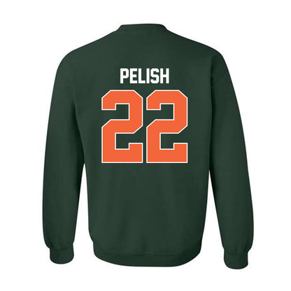 Miami - NCAA Women's Basketball : Simone Pelish - Sports Shersey Crewneck Sweatshirt