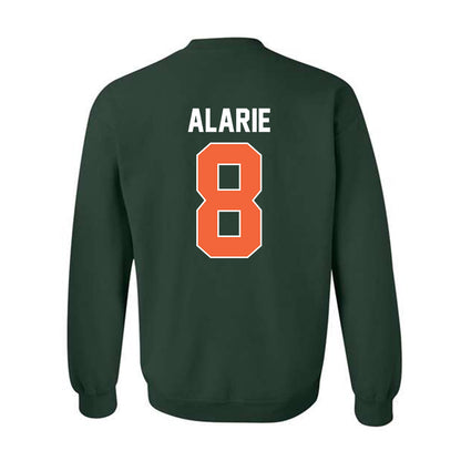 Miami - NCAA Men's Basketball : Xander Alarie - Sports Shersey Crewneck Sweatshirt