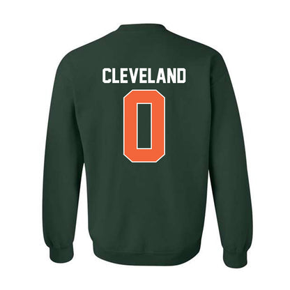 Miami - NCAA Men's Basketball : Matthew Cleveland - Sports Shersey Crewneck Sweatshirt