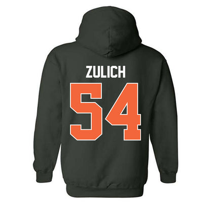 Miami - NCAA Women's Basketball : Sophia Zulich - Sports Shersey Hooded Sweatshirt