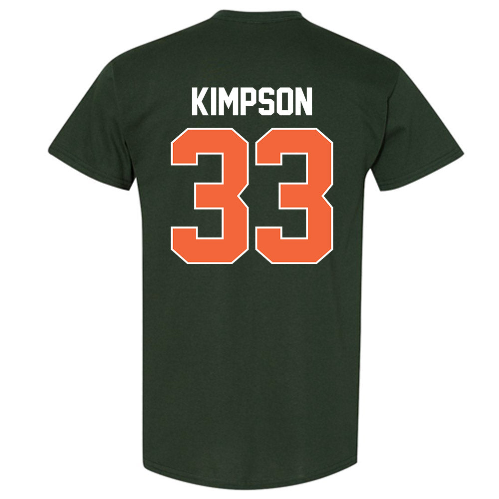 Miami - NCAA Women's Basketball : Amarachi Kimpson - Sports Shersey T-Shirt-1
