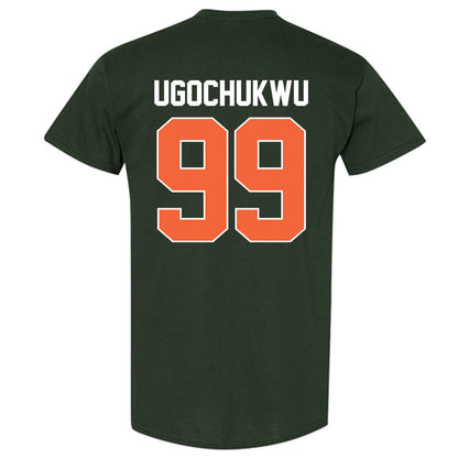 Miami - NCAA Men's Basketball : Divine-Collins Ugochukwu - Sports Shersey T-Shirt