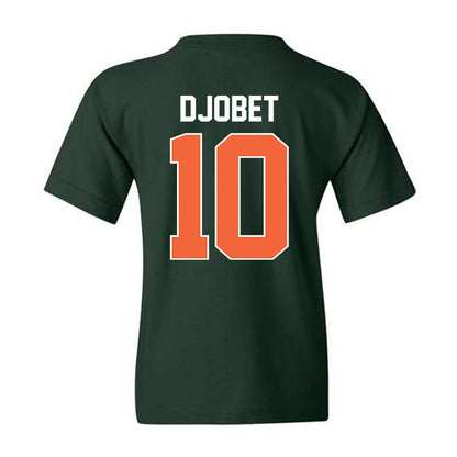 Miami - NCAA Men's Basketball : Paul Djobet - Sports Shersey Youth T-Shirt