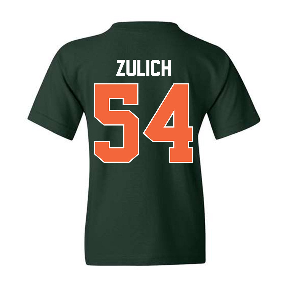 Miami - NCAA Women's Basketball : Sophia Zulich - Sports Shersey Youth T-Shirt