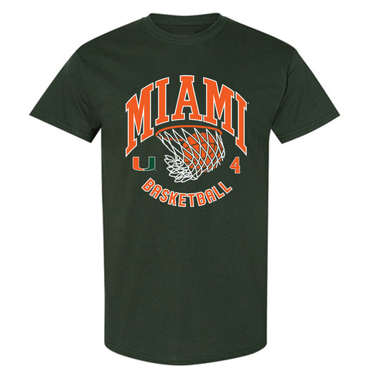 Miami - NCAA Men's Basketball : Marcus Allen - Sports Shersey T-Shirt-0