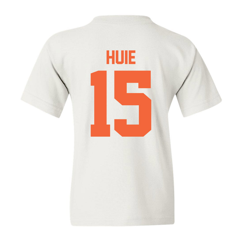 Miami - NCAA Men's Basketball : Kiree Huie - Sports Shersey Youth T-Shirt