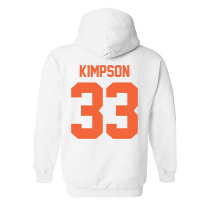 Miami - NCAA Women's Basketball : Amarachi Kimpson - Sports Shersey Hooded Sweatshirt-1