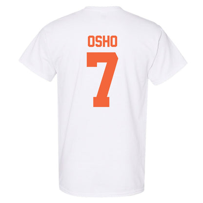 Miami - NCAA Women's Basketball : Danielle Osho - Sports Shersey T-Shirt-1