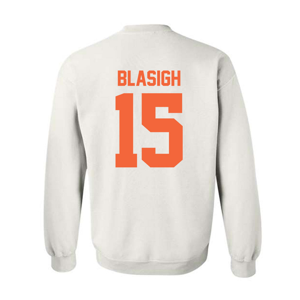 Miami - NCAA Women's Basketball : Vittoria Blasigh - Sports Shersey Crewneck Sweatshirt-1