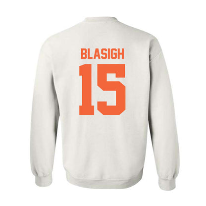Miami - NCAA Women's Basketball : Vittoria Blasigh - Sports Shersey Crewneck Sweatshirt-1
