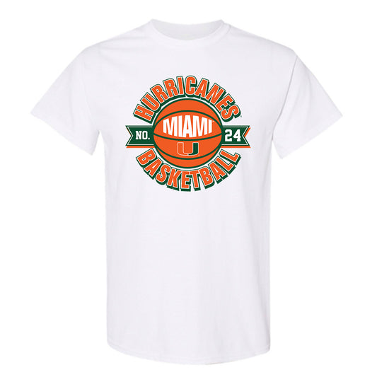 Miami - NCAA Men's Basketball : Nijel Pack - Sports Shersey T-Shirt