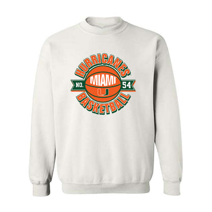 Miami - NCAA Women's Basketball : Sophia Zulich - Sports Shersey Crewneck Sweatshirt