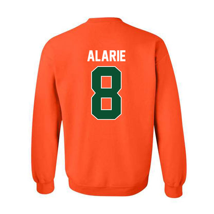 Miami - NCAA Men's Basketball : Xander Alarie - Sports Shersey Crewneck Sweatshirt