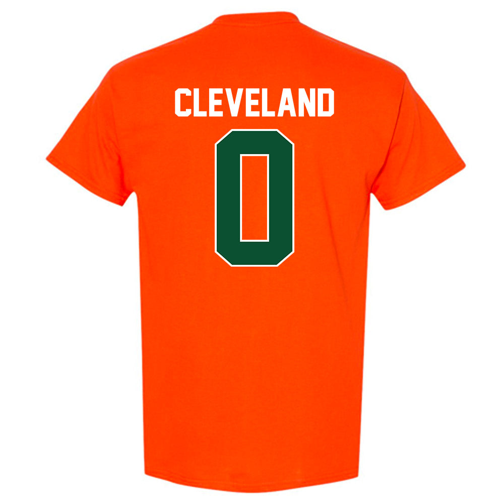 Miami - NCAA Men's Basketball : Matthew Cleveland - Sports Shersey T-Shirt