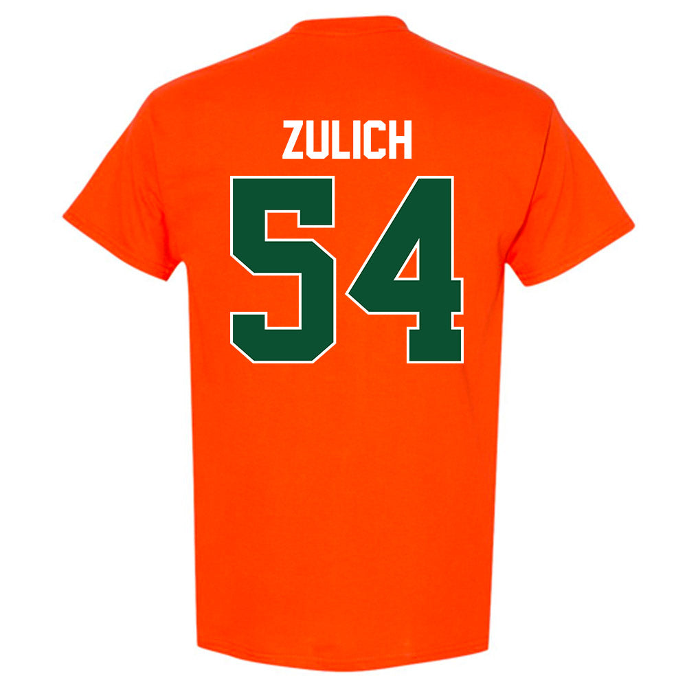 Miami - NCAA Women's Basketball : Sophia Zulich - Sports Shersey T-Shirt