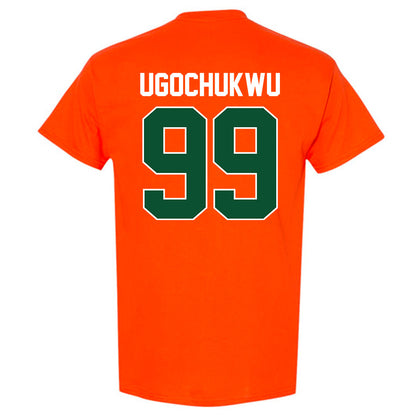 Miami - NCAA Men's Basketball : Divine-Collins Ugochukwu - Sports Shersey T-Shirt