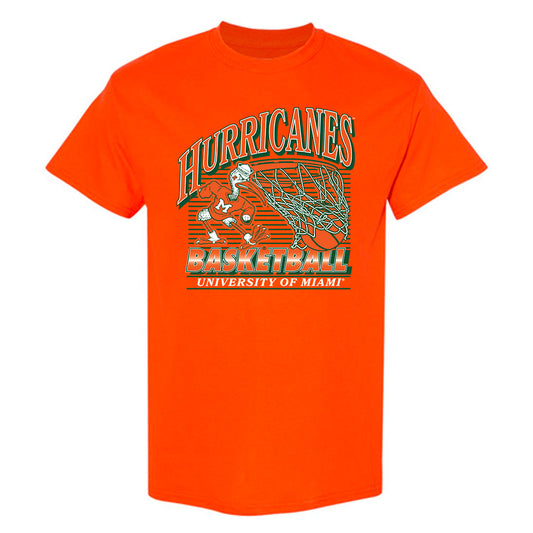 Miami - NCAA Men's Basketball : Dante Allen - Sports Shersey T-Shirt-0