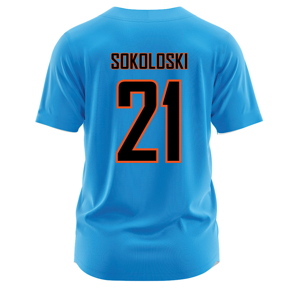 Oklahoma State - NCAA Softball : Haidyn Sokoloski - Blue Jersey