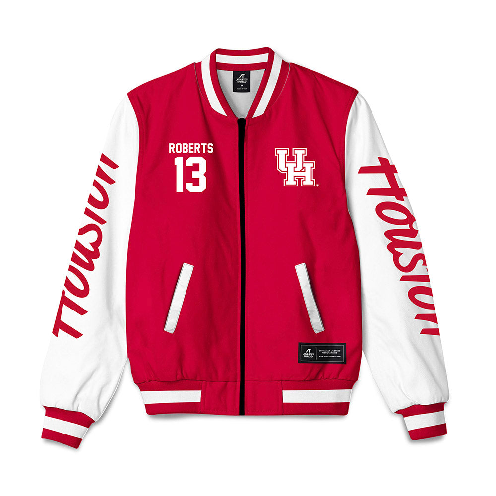 Houston - NCAA Men's Basketball : J'Wan Roberts -  Bomber Jacket