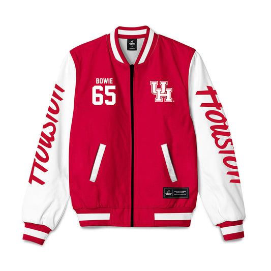Houston - NCAA Football : Cayden Bowie - Bomber Jacket-0