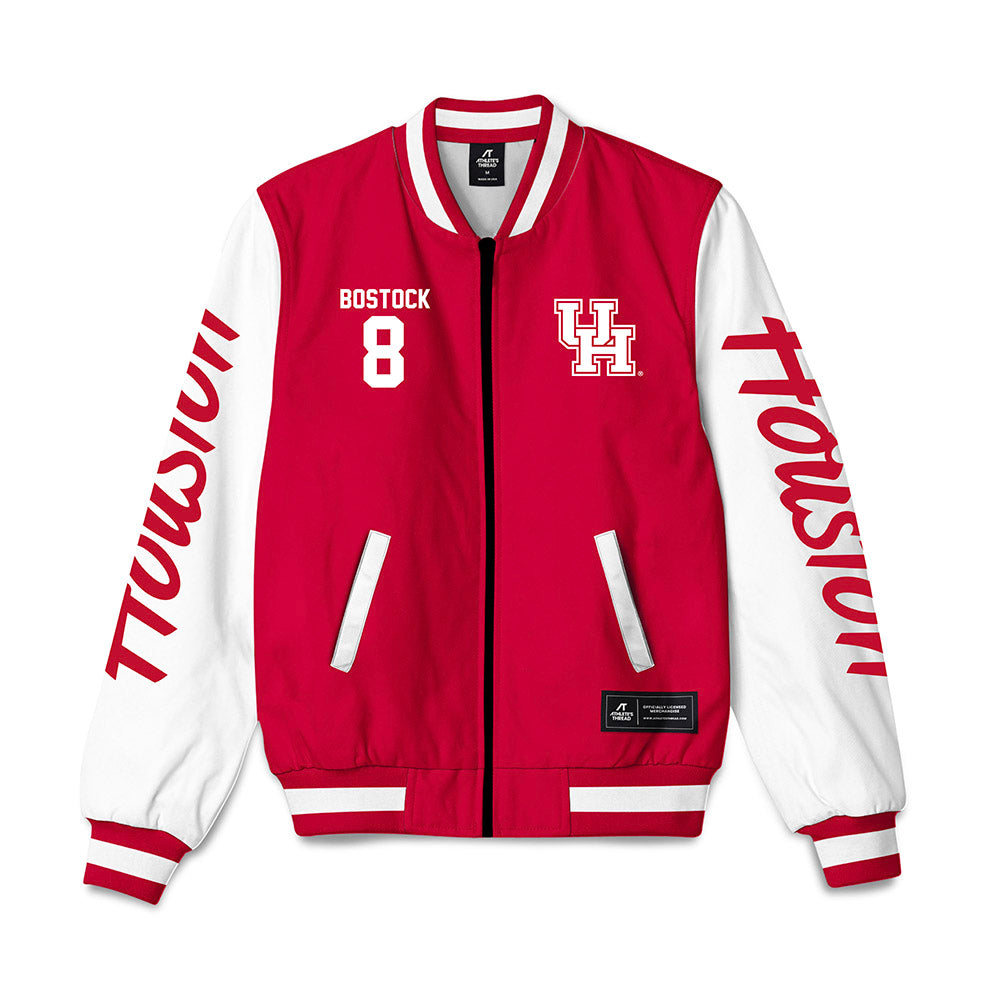 Houston - NCAA Women's Basketball : Summer Bostock - Bomber Jacket-0