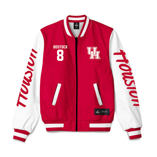 Houston - NCAA Women's Basketball : Summer Bostock - Bomber Jacket-0