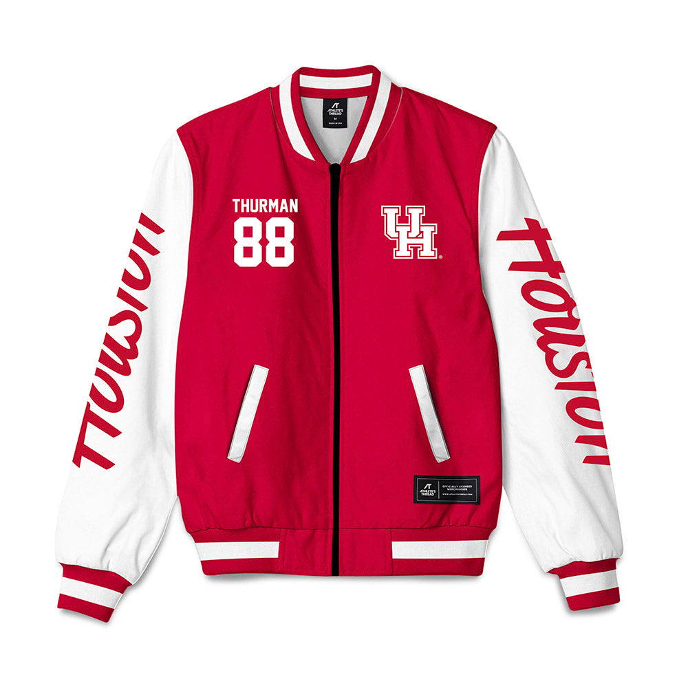 Houston - NCAA Football : Jacory Thurman - Bomber Jacket-0