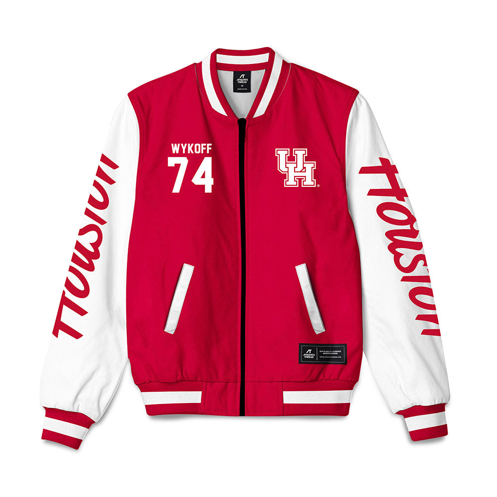 Houston - NCAA Football : Matthew Wykoff - Bomber Jacket-0