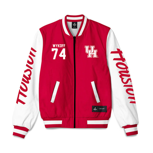 Houston - NCAA Football : Matthew Wykoff - Bomber Jacket-0