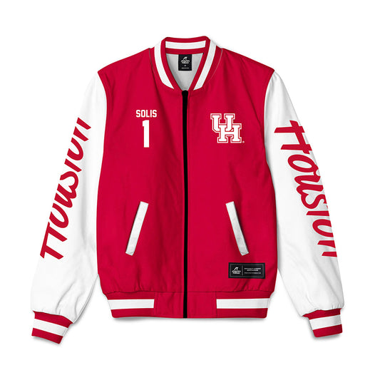 Houston - NCAA Softball : Gigi Solis - Bomber Jacket-0