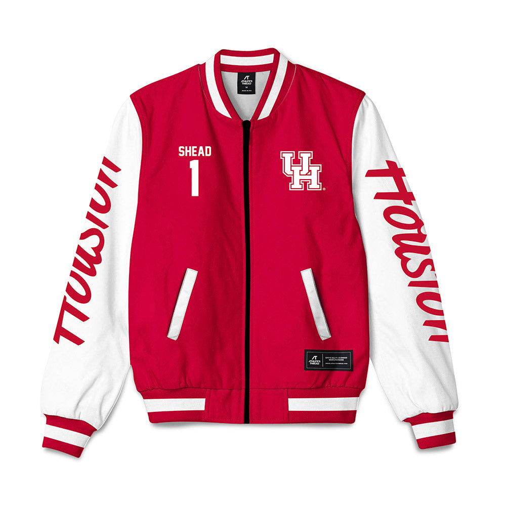 Houston - NCAA Men's Basketball : Jamal Shead -  Bomber Jacket