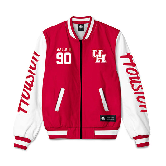Houston - NCAA Football : Eddie Walls III - Bomber Jacket-0