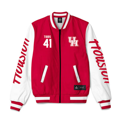 Houston - NCAA Football : Zavian Tibbs - Bomber Jacket-0