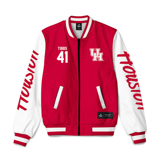 Houston - NCAA Football : Zavian Tibbs - Bomber Jacket-0