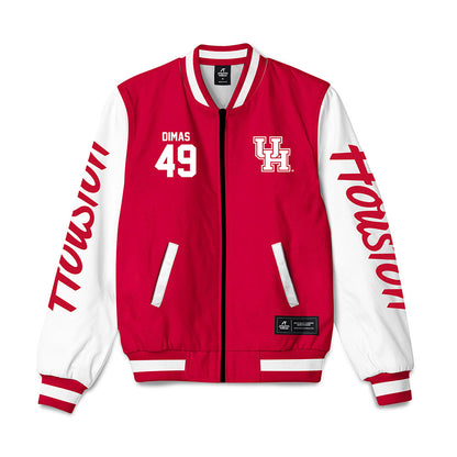 Houston - NCAA Football : Jonathan Dimas - Bomber Jacket-0