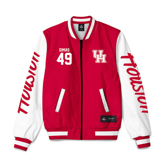Houston - NCAA Football : Jonathan Dimas - Bomber Jacket-0