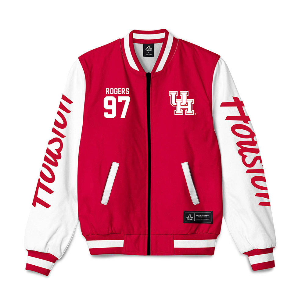 Houston - NCAA Football : Everitt Rogers - Bomber Jacket-0