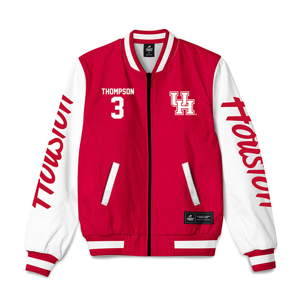 Houston - NCAA Softball : Maleya Thompson - Bomber Jacket-0