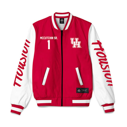 Houston - NCAA Football : Latrell McCutchin Sr. - Bomber Jacket-0