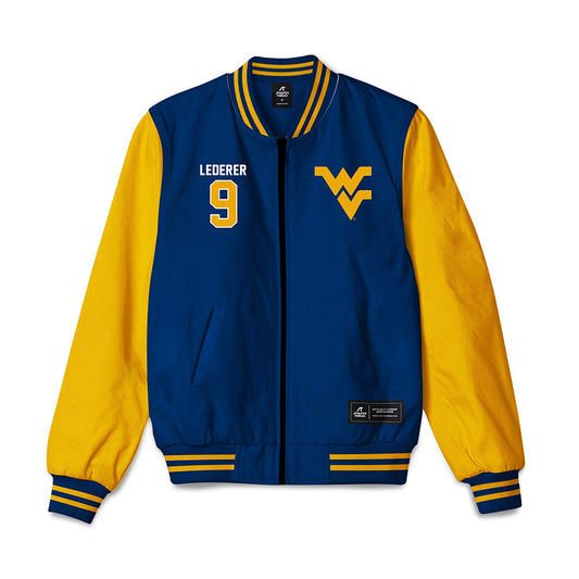 West Virginia - NCAA Women's Volleyball : Chalina Lederer - Bomber Jacket-0
