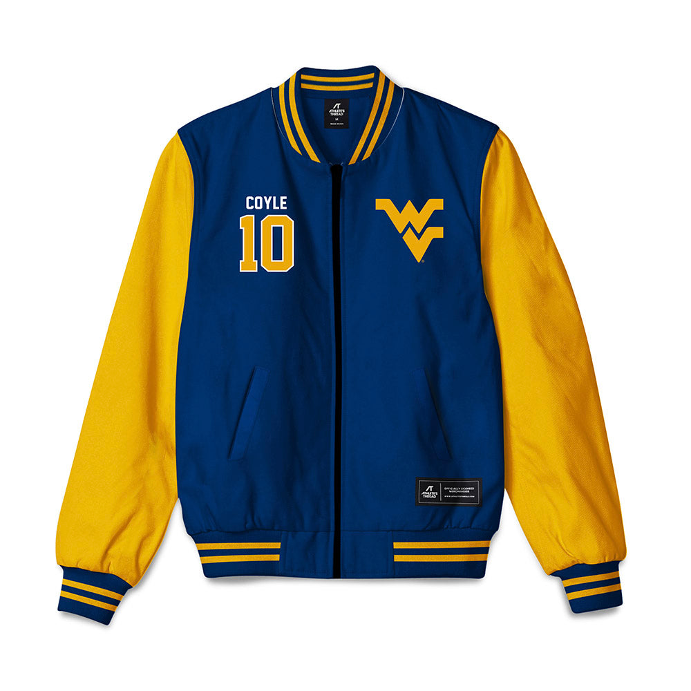 West Virginia - NCAA Women's Volleyball : Quincey Coyle - Bomber Jacket-0