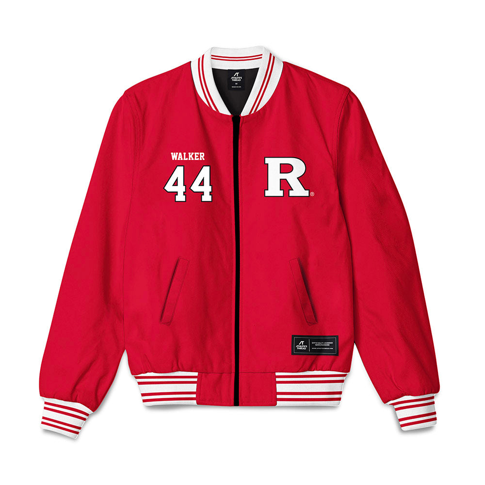 Rutgers - NCAA Women's Basketball : Janae Walker - Bomber Jacket