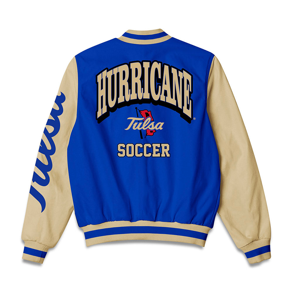 Tulsa - NCAA Men's Soccer : Nick Nkansa-Dwamena - Bomber Jacket-1