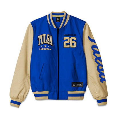 Tulsa - NCAA Football : Zachary Neilsen -  Bomber Jacket